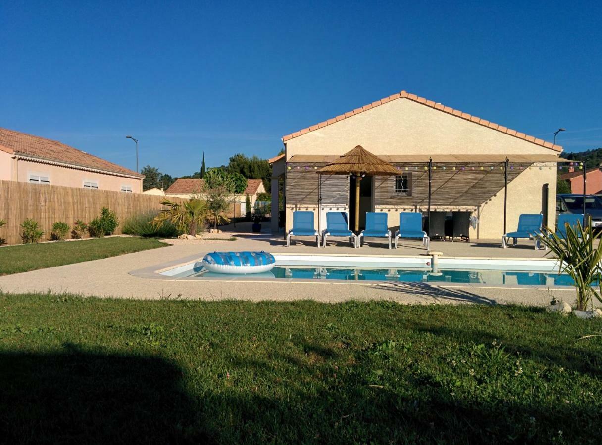 Villa La Cigale - Pte des Gorges - Piscine privée chauffée à Vallon-Pont-dʼArc Extérieur photo